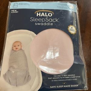 Halo sleep sack swaddle pink 3.0 TOG